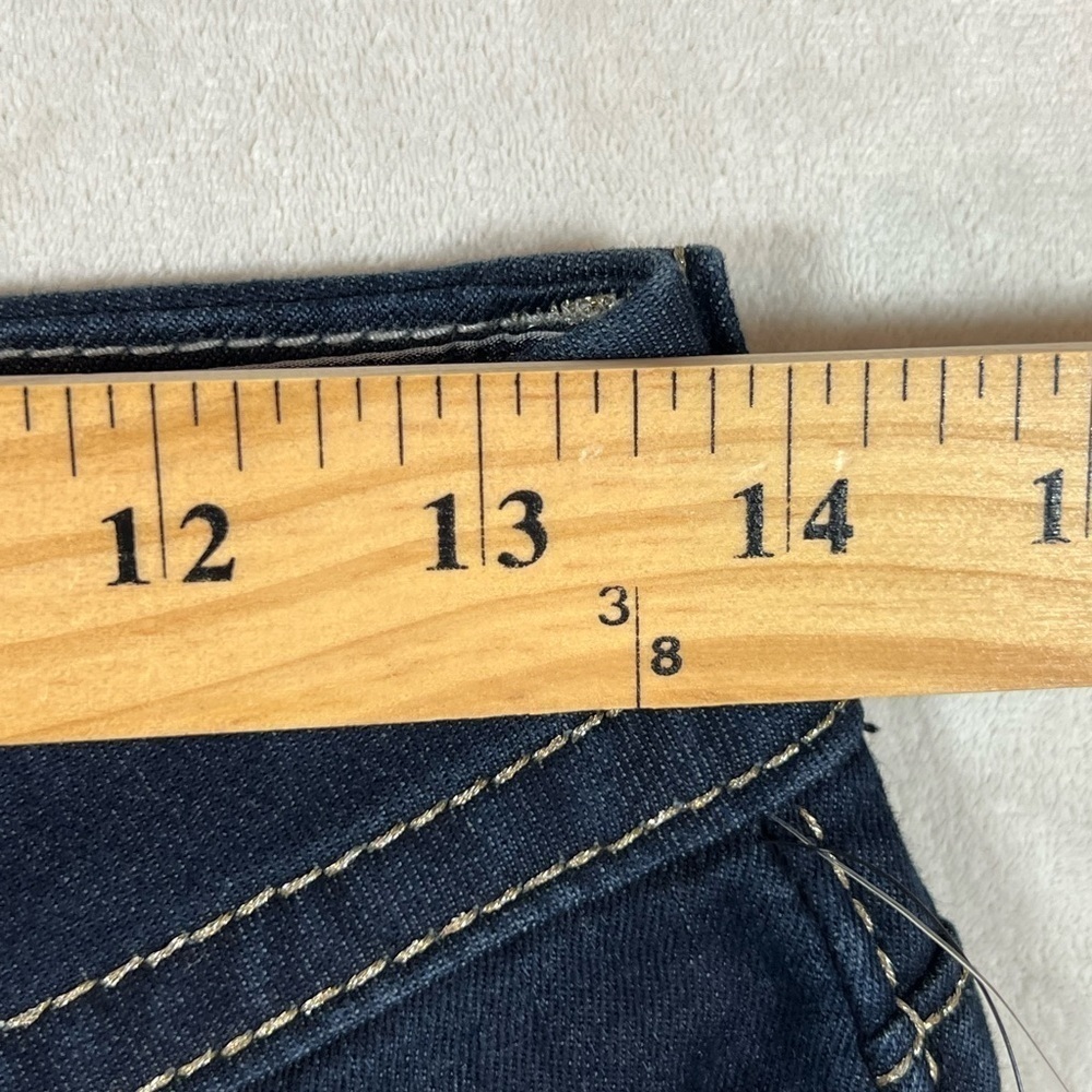 NWT Miss Me Pop Wing Size 26 Signature Skinny Studded Jeweled Dark Wash Jeans - Picture 14 of 16